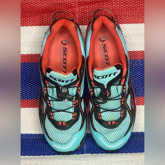 ✨🥳 Scott eRide Nakoa Trail GTX - Mount to Coast T1 Trail Running Shoes Size 7.5 - Picture 14 of 16